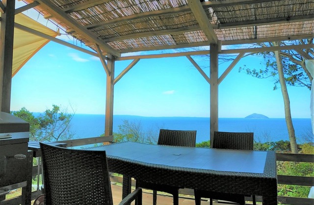 Independent private space site Enjoy charcoal BBQ while looking out at the sea Airconditioned ten/Itoshima Fukuoka