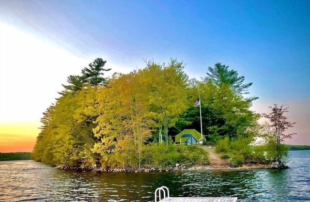 Island Tent Overlook in Maine