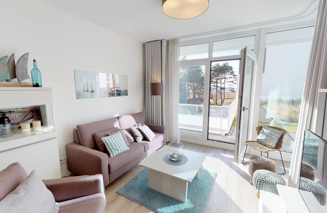 It couldn't be more beautiful! Vacation apartmentD-03 on the Baltic Sea for 4 people in Südkap