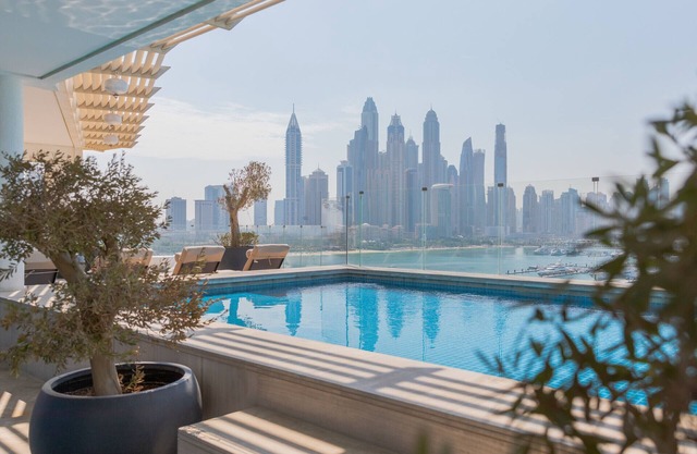 Jaw-dropping 3BR Apt W/Seaview & Private Pool