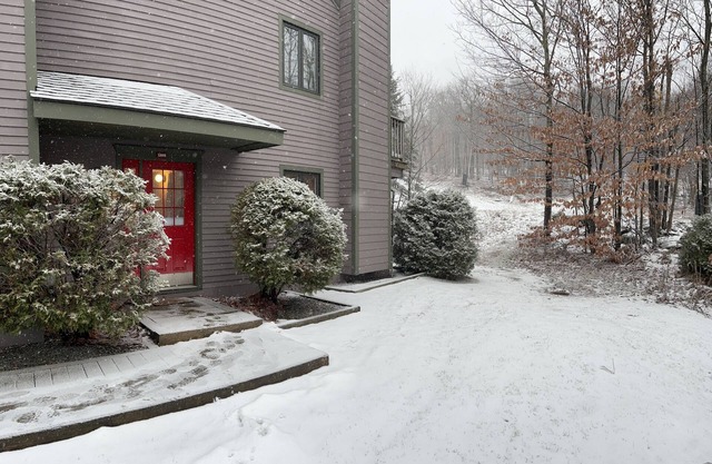 Jay Peak's Premier Ski-In/Ski-Out Location-just steps from the trail