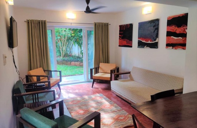 Jungle Hut-Annabelle's Beach Apartments at Bernard Simao,Calangute,Goa