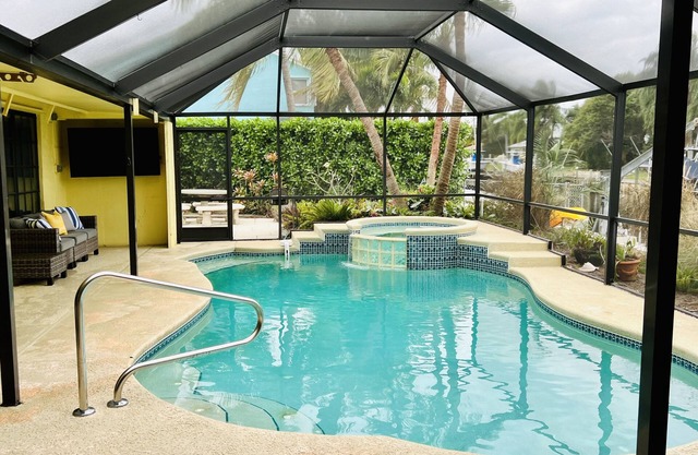 Jupiter Island Beaches, Waterfront Home, Ocean Access, Pool & Boat Dock.