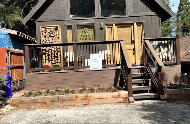 Just remodeled the cabin everything is brand new in HOMES AND GARDENS MAGAZINE