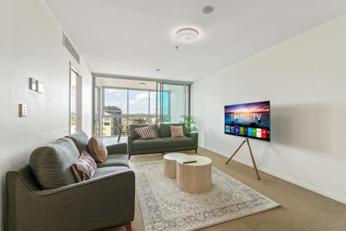 Kangaroo Point 2-Bed Flat with Gym & Pool