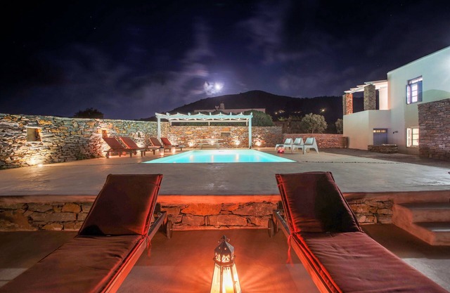 Kea Villa Thea & Petra & Ilios Villas With Private Pool And Amazing Seaview