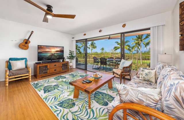 Keauhou Punahele#E-202 1st Floor, Spacious Lanai, Personal BBQ, VERY Quiet