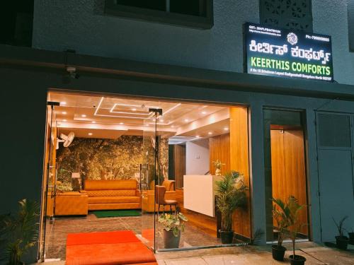 Keerthis Comforts -Near Kemegowda international Airport Hotel