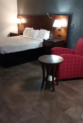 King Bed Hotel Room 258