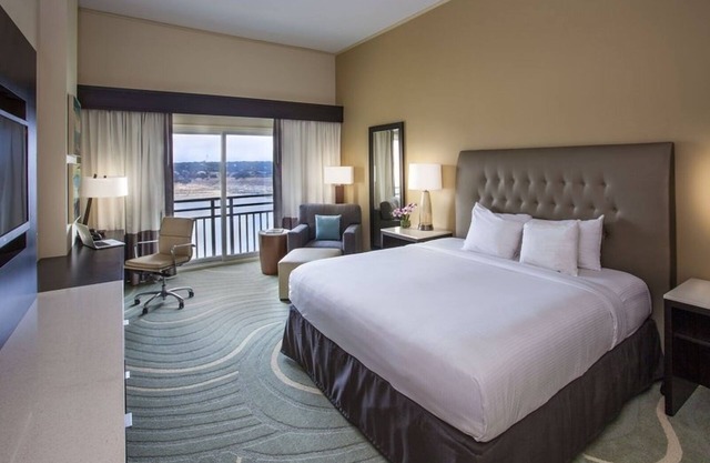 King Bed with Balcony at Lakeway Resort & Spa, Pets Allowed!
