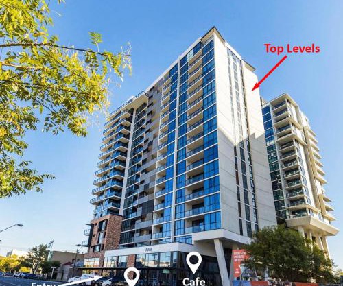 King Deluxe on Franklin St with Pool, Gym, Sauna, Cafe, Wifi