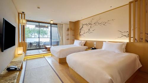 Kumonoue Fuji Hotel Premium room - No Mt Fuji view with open-air bath