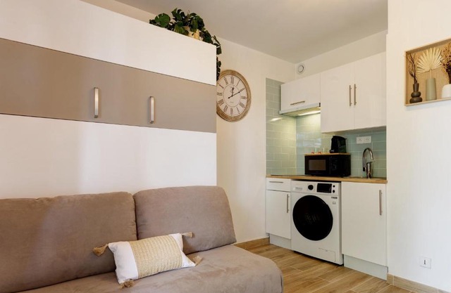 L'écrin, Studio Cosy, MBS, Wifi, Parking, Clim