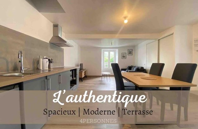 L'Authentique - Terrasse - MyraConciergerie