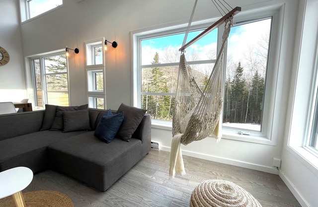 Le Chalet-Reux de Charlevoix, vue montagne et spa !