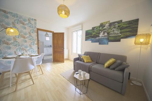 L'Eldorado - By BEST KEYS - Idéal Pros, Couple & Famille - 1 Chambre et 1 Canapé-Lit Convertible - Cosy & Confort - Centre Ville - Netflix & WiFi Fibre - Machine à Café Nespresso - Check-in Autonome - Parking Facile & Gratuit