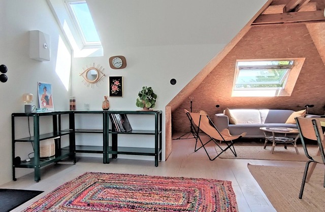 L'Etage - Quiet, spacious and cozy studio, classified Furnished Tourism