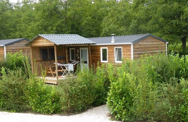 La Noix de Pécan'y - Mobile home Look Chalet "Renardeau"