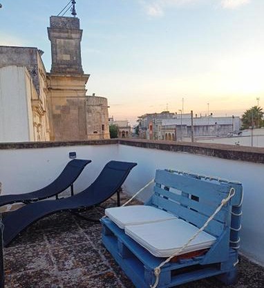 La terrazza sul castello