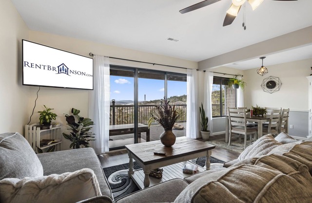 Labor Day Open! Modern Condo, Private Deck, Stunning Views, Near SDC with Free Tickets!