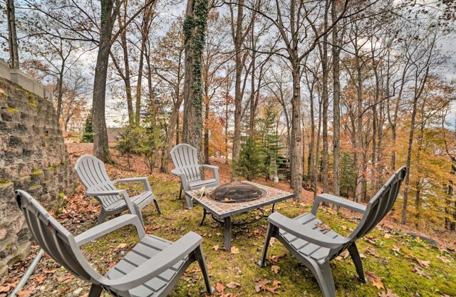 Lake Barkley Home with Fire Pit and Private Dock!