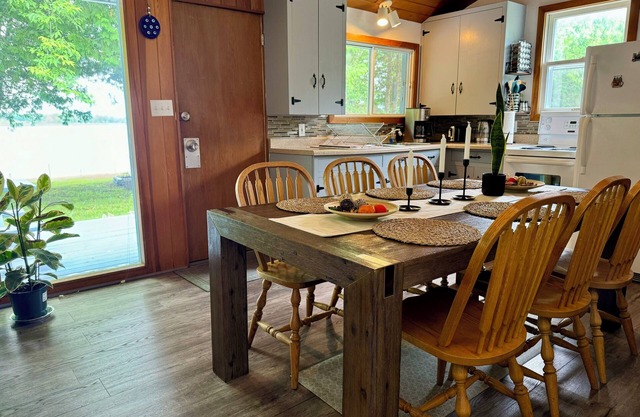 Lake front cottage