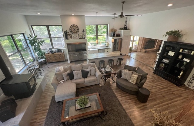 Lake house with park like setting. Ultimate large home to entertain.