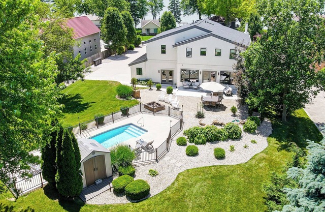 Lake Retreat Near State Park — Seasonal Pool, Hot Tub, Boat Dock, Dogs Welcome