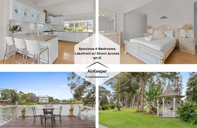 Lakefront home w direct access to Ourimbah Creek