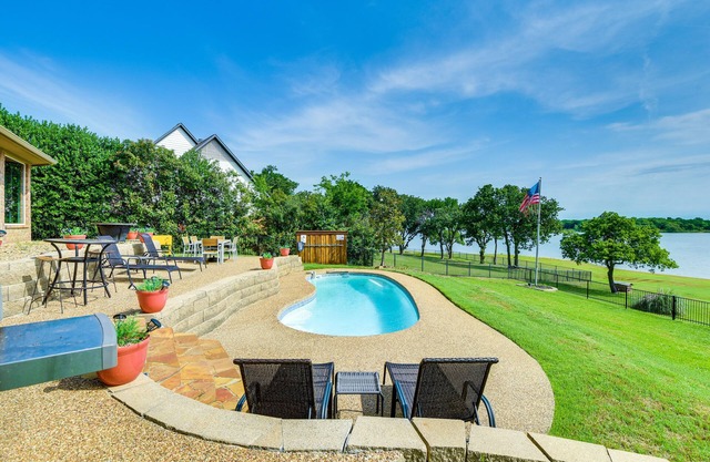 Lakefront Little Elm Home w/Private Pool!
