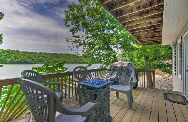 Lakefront Rocky Mount Retreat w/Swim Dock!