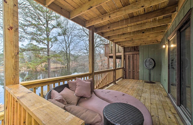 Lakefront & Trailside Escape w/Private Dock +deck