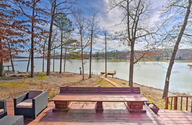 Lakefront Vacation Rental w/Deck & 2 Docks!