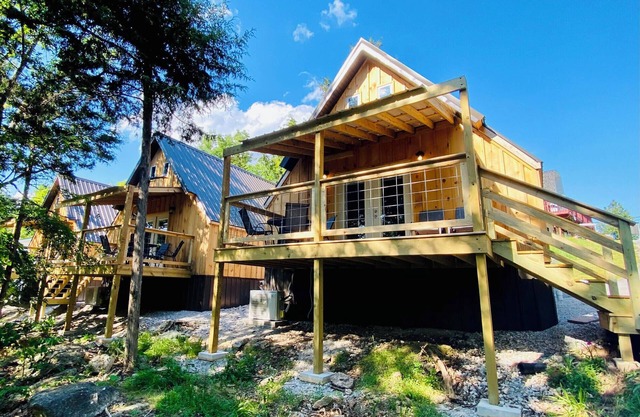 Lakeside A-Frame Cabin with Loft | Calm Waters Resort | Boat Slips & Rentals | FREE Kayaks & Paddleboards | Guided Fishing & Lake Tours!