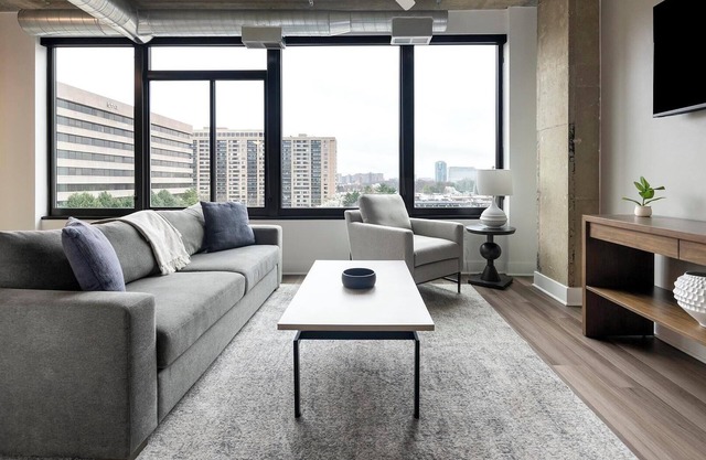 Landing at Three Collective - 1 Bedroom in Fall.