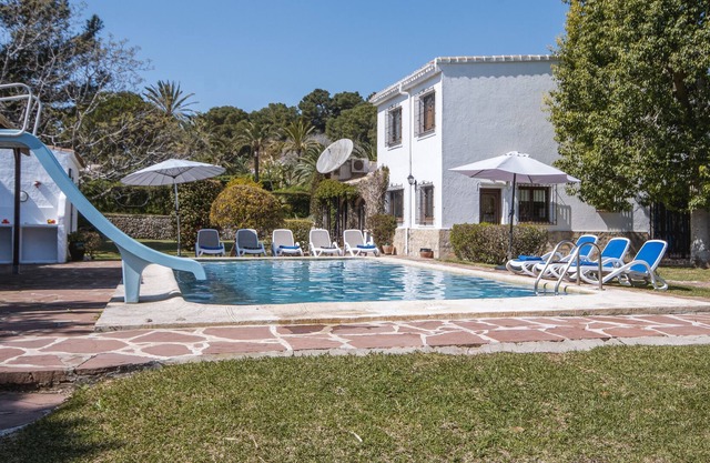 Large and comfortable villa in Javea, Costa Blanca, Spain with private pool for 4 persons