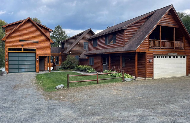 Large Lakefront Home