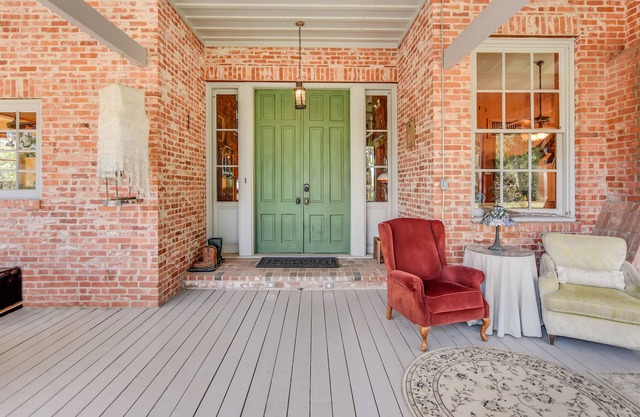 Large, private country home located near Round Top, Texas.