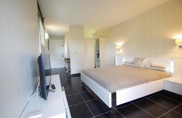 LARGE STANDARD STUDIO SEA VIEW AND MARINA (Well placed for PRO stays)