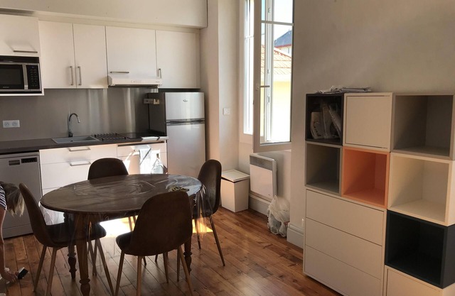 Large studio in Biarritz next to the Thalassotherapy center on Miramar beach