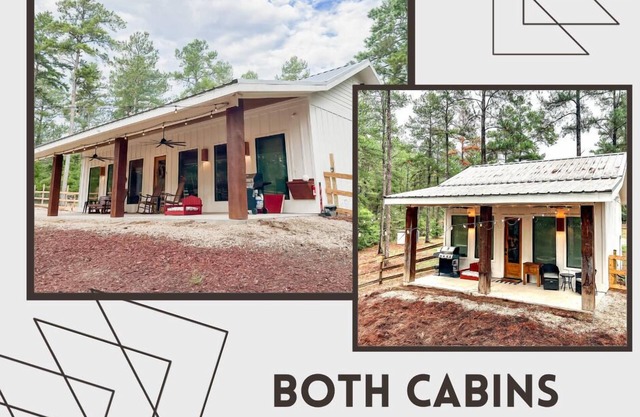 Lazy Pines TX Both Cabins
