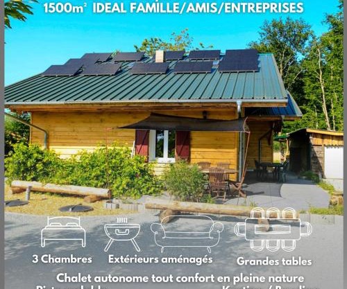 Le Chalet de la Forêt, ideal for your reunions