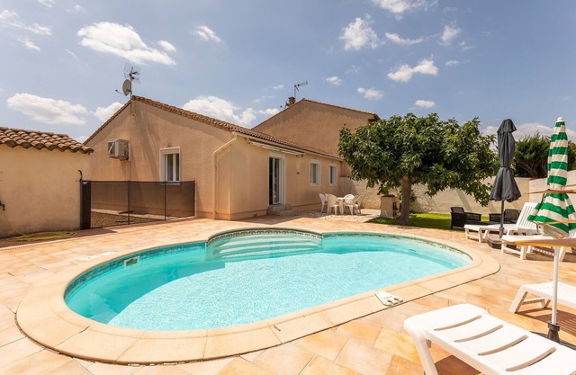 Le Mas de Sauvian - Piscine Privée