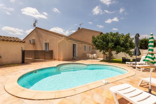 Le Mas de Sauvian - Piscine Privée