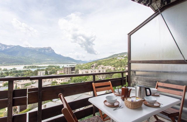 Le Mirador - Studio avec balcon Vue Lac et Montagnes