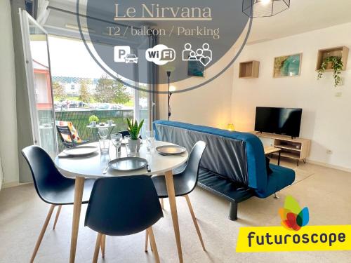 Le Nirvana ~ Jolie t2 avec Balcon/2 min du parc