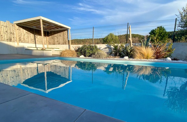 LE Point BE - Villa Avec Piscine Chauffée Pour 6 Personnes