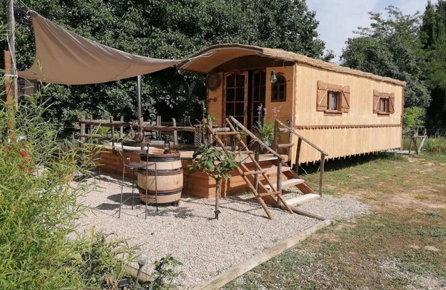 Le Potager du Vidourle - Roulotte Camarguaise