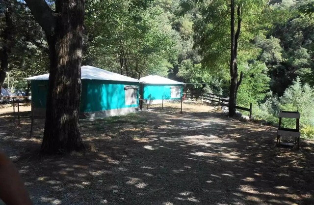Les Gorges de l'Hérault campsite* - 3 room canvas bungalow for 4 people Without Toilet blocks