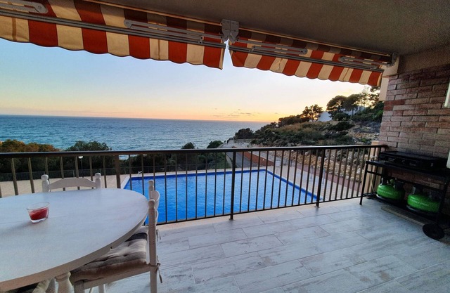 Lighthouse, beachfront apartment